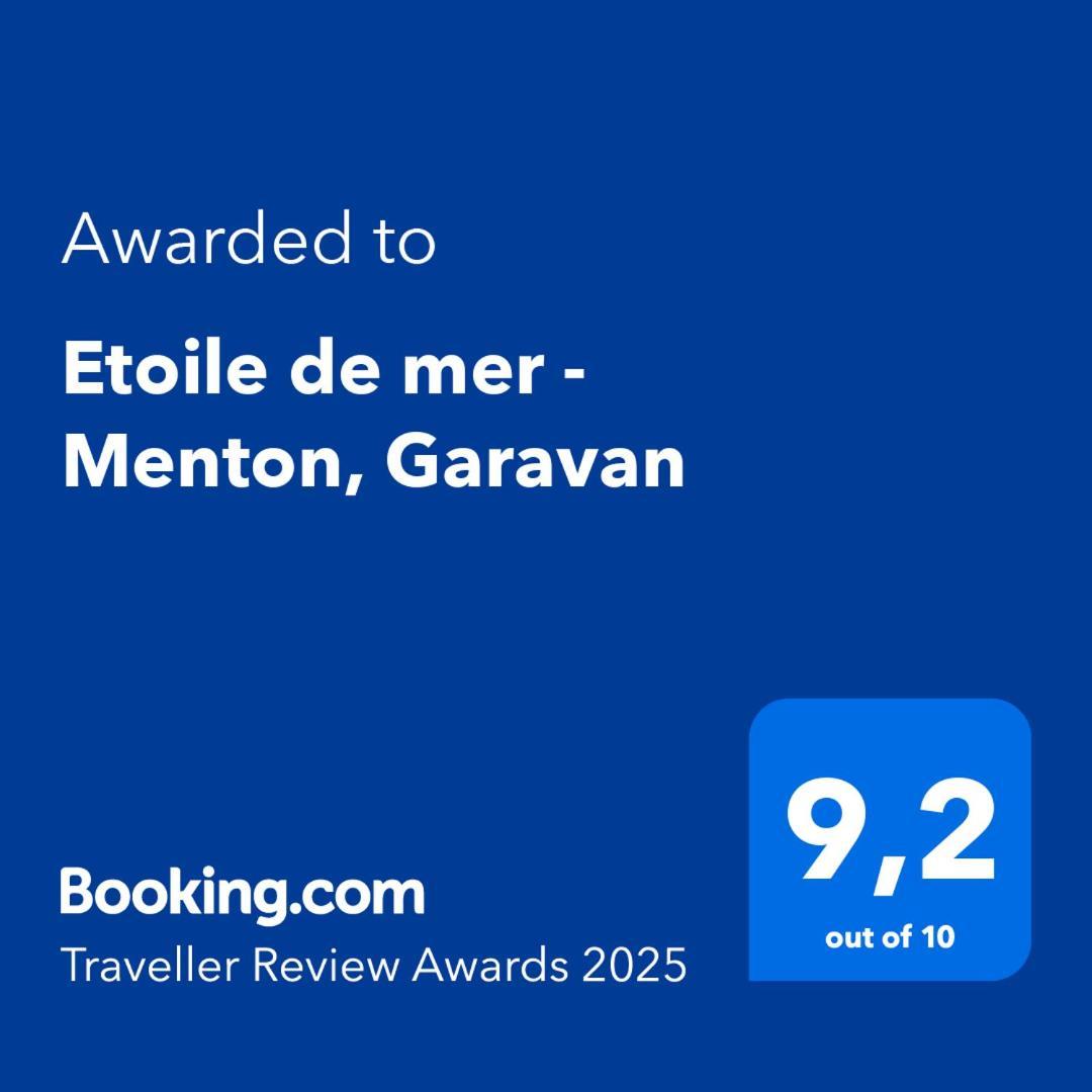 Etoile De Mer - Menton, Garavan Εξωτερικό φωτογραφία